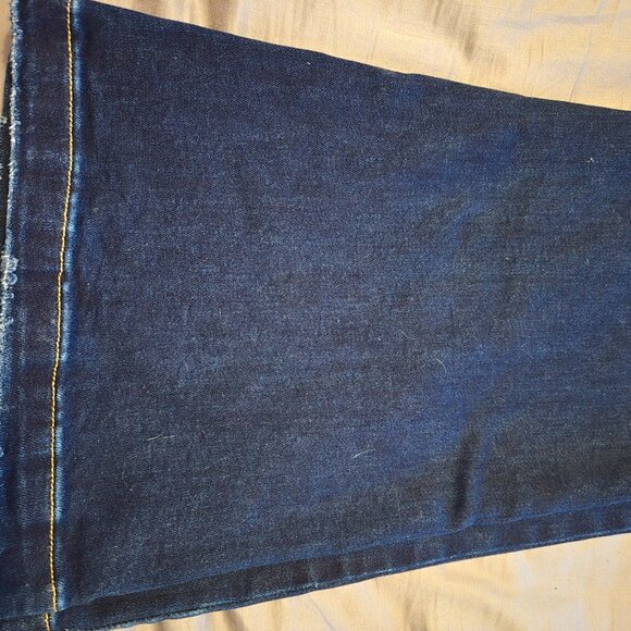 Risen Dark Blue Flare Jeans Size 30 - Picture 5 of 5